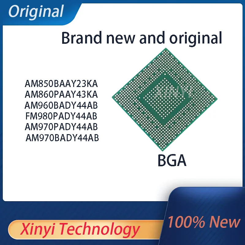 BGA Chipset AM850BAAY23KA AM860PAAY43KA AM960BADY44AB FM980PADY44AB AM970PADY44AB AM970BADY44AB