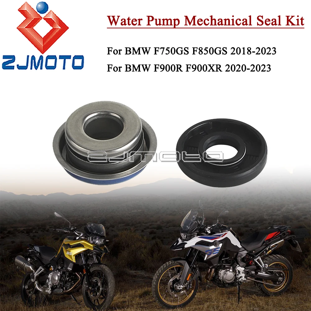 Iron Motorcycle Water Pump Mechanical Seal Kit For BMW F750GS F850GS 2018-2023 F900R F900XR 2020-2023 Accessories Oil Seals Set