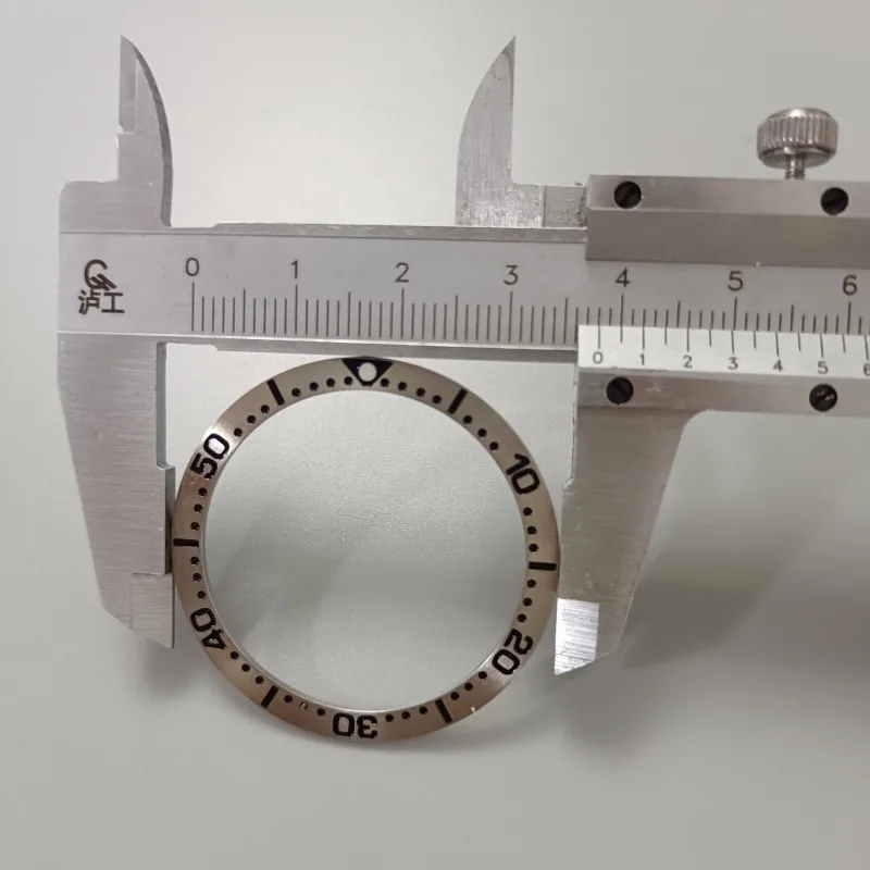 Watch Accessory SKX007 38mm Steel Bezel Insert Fits For Seiko 007 SKX009 NH35 NH36 Sports Watch
