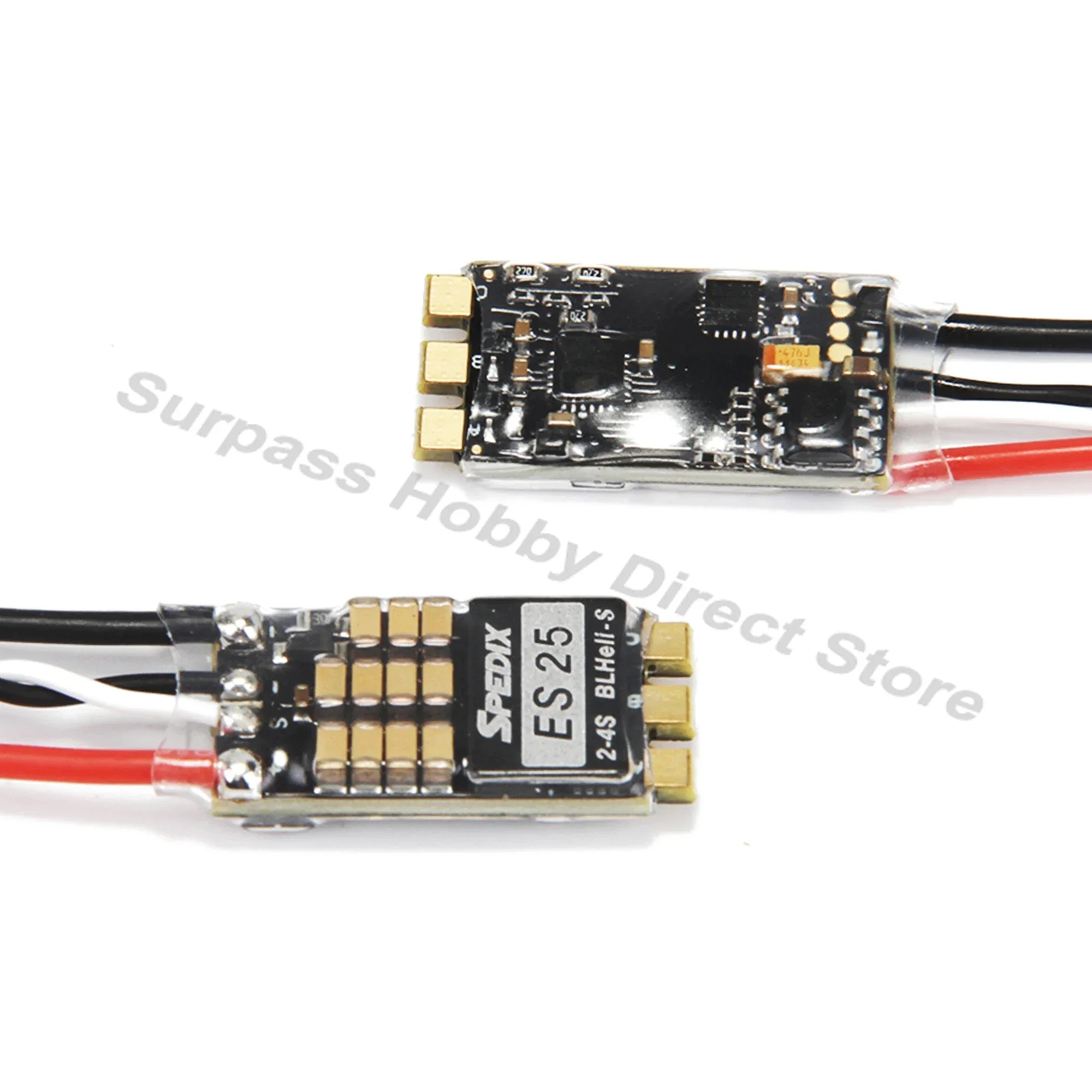 NEEBRC 1/4pcs ES25 25A 2-4S Blheli_S FPV Racing Brushless ESC for RC FPV Racing Drone Plane Quacopter Multi Rotor 2306 Motor
