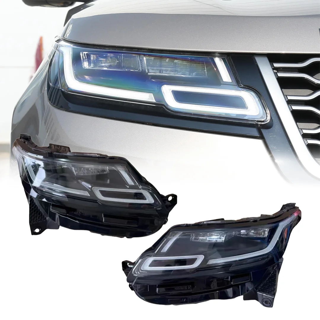 

For Land Rover 2017-2024 Range Rover Velar High-end LED Matrix Dual Transparent Headlight Assembly Original