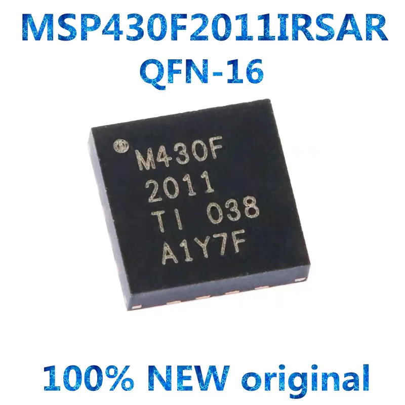 MSP430F2011IRSAR QFN-16 16 Microcontroller, MCU, 100% New