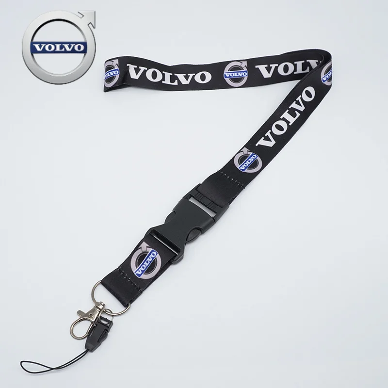

Брелок-стикер с эмблемой Volvo из нейлона с печатью для Volvo XC60 V60 S60 XC40 XC70 V40 V50 S40 S80 C30 R Design