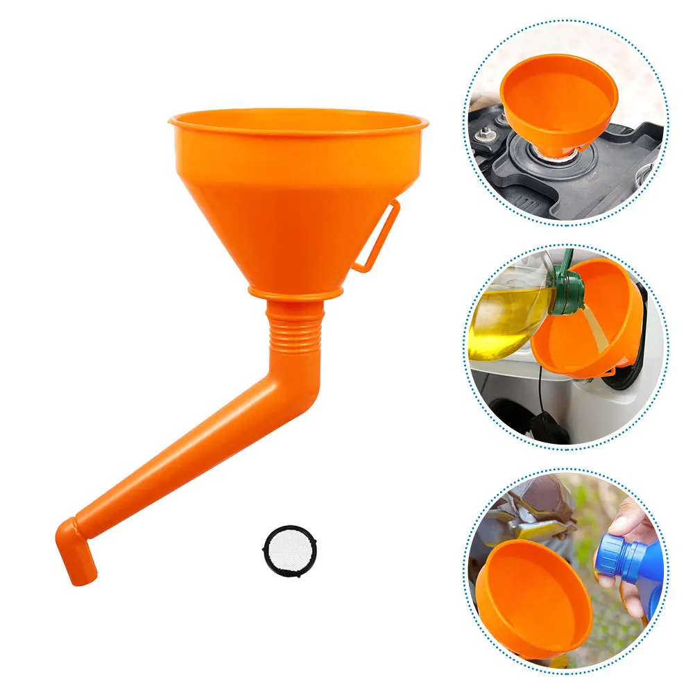 

1pcs Thickened Oil Funnel Large Capacity for Motorcycle Car Automotive Plastic Anti Leak Stable Material Wide