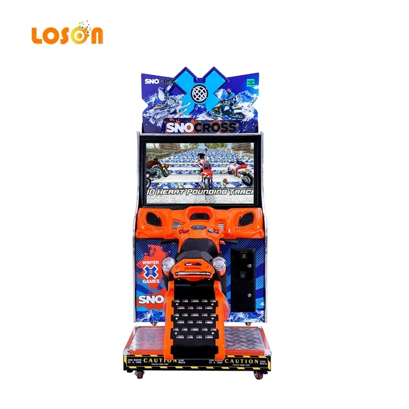 Snow cross drift driving coin operated 3d  simulator bike racing car motorcycle moto arcade gaming machines