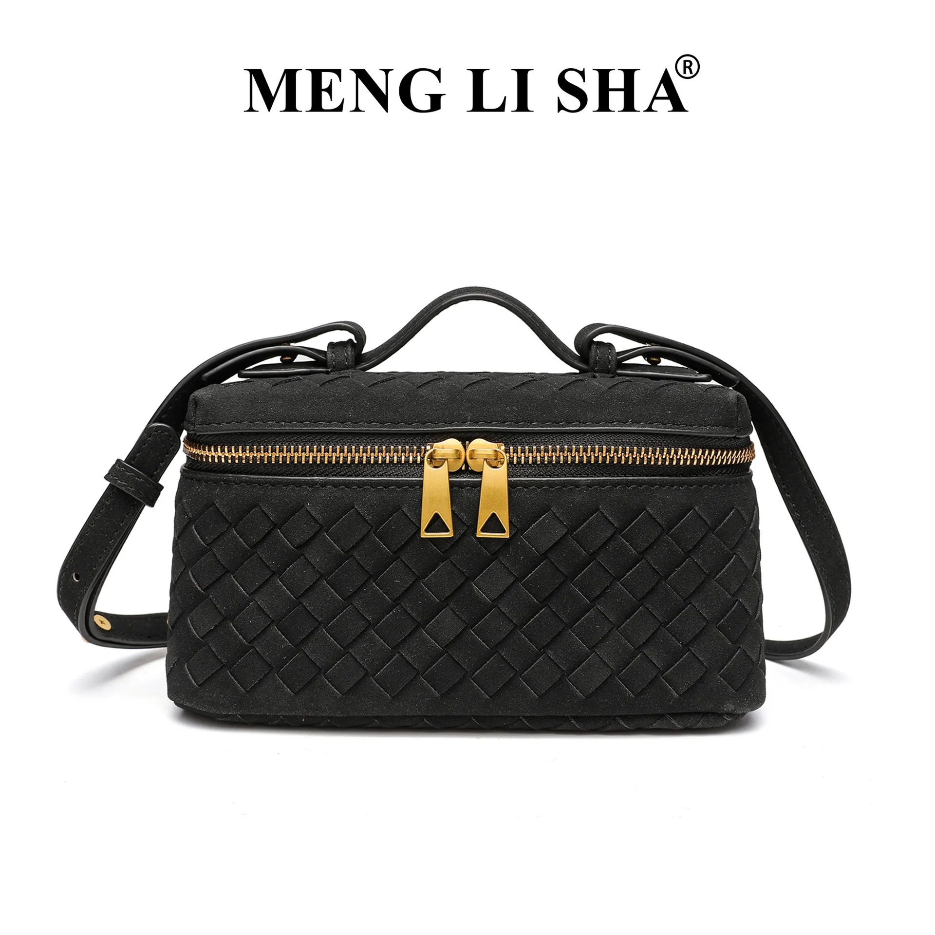 

Новая ретро-сумка для ланча с матовой отделкой и ручной отделкой, модная и стильная сумка через плечо.