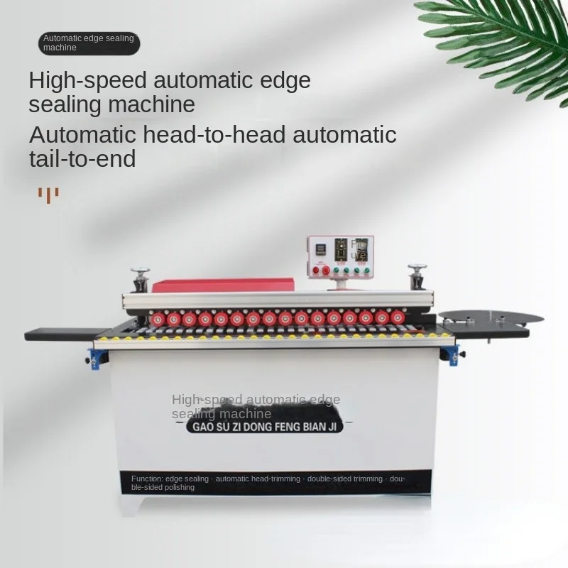 High-Speed Covering Machine Wooden Cabinet Design Furniture Sealing Trimmer Equipment