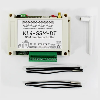 릴레이 스위치 모듈 GSM 알람 SMS 컨트롤러 KL4-GSM, 정전 경고 옵션 포함, 4 채널