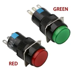 For SWF Start And Stop Red Button Switch KPB 161M-R1 Green 160M-G1 Embroidery Machine Spare Parts