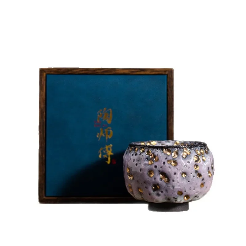 

Light luxury teacup personal special kung fu tea set tea tasting cup master cup single cup Chinese style