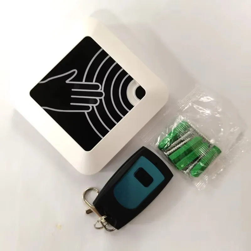 Smart Tuya IR Touchless Infrared Exit Button Surface Install Contactless Door Lock Release Switch No Touch With Remote Control