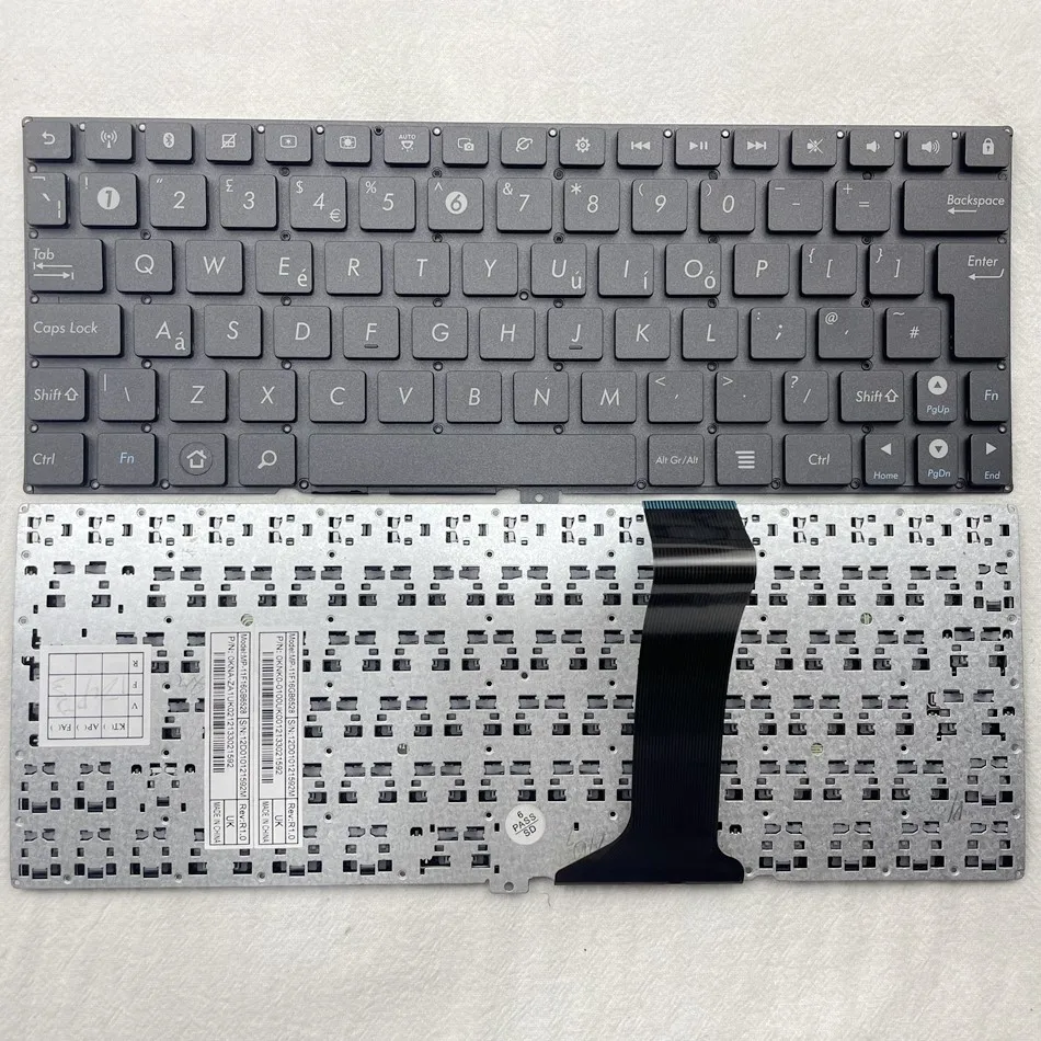 

UK Keyboard for ASUS Transformer Pad TF201 TF300T TF300TL TF300TG TF303CL TF303K TF700T TF700KL TF701T TF103C TF103CG uk Layout