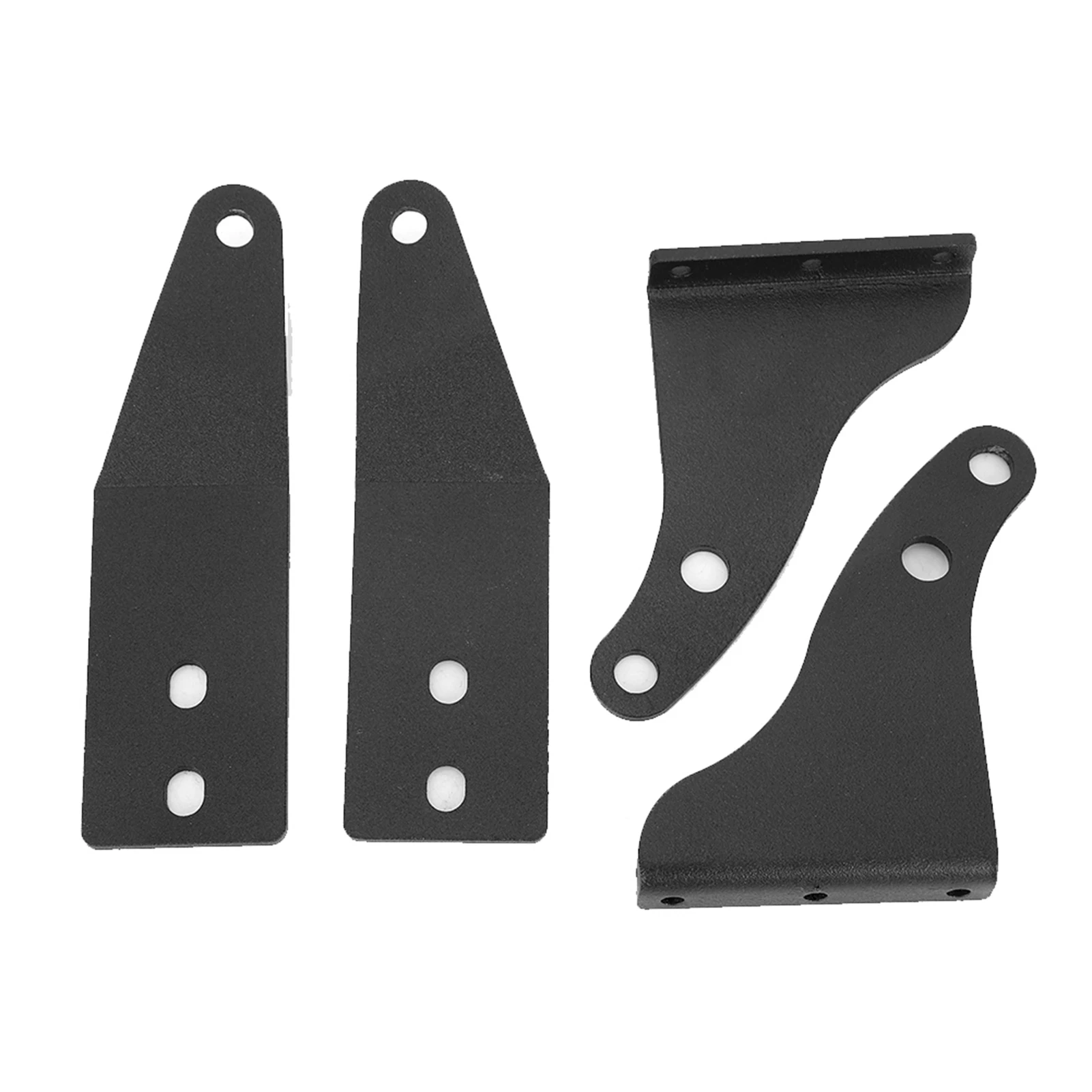 الحديد الفولاذ المقاوم للصدأ أطراف الناهضون عدة حامي الزجاج الأمامي لاستبدال جيب رانجلر TJ 2007-2018 #4