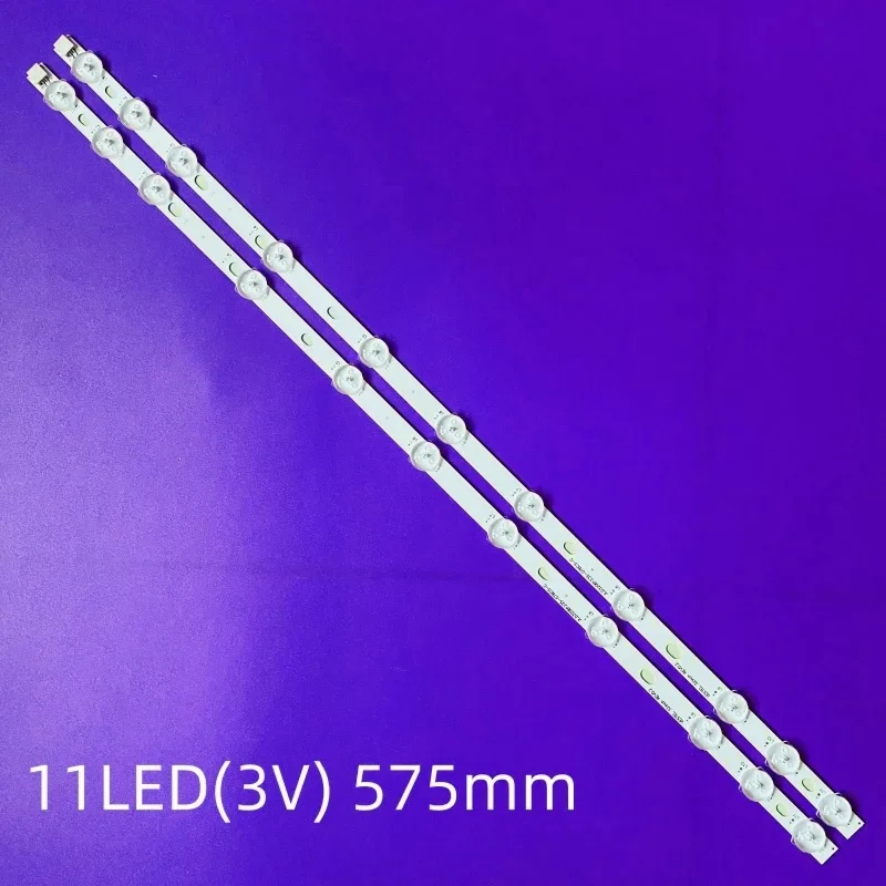 11LEDS pasek podświetlający dla PHILIPS 32 pfl3008h-12 32 pfl3008h/12 32 pfl3008h12 zestaw barów TV LED Band Innotek 32 \