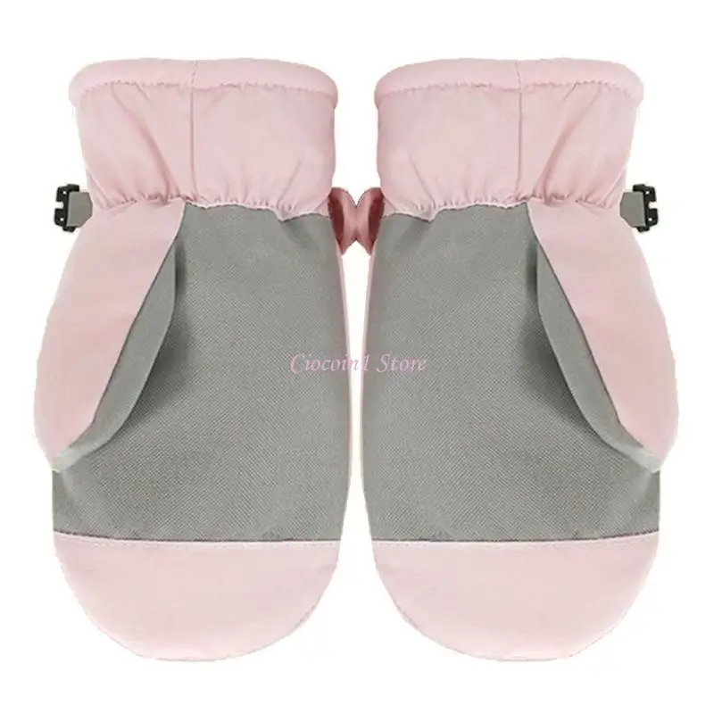 

Y1UB Kids Gloves Anti-skid Winter Snow Mittens Waterproof Windproof Thermal Gloves