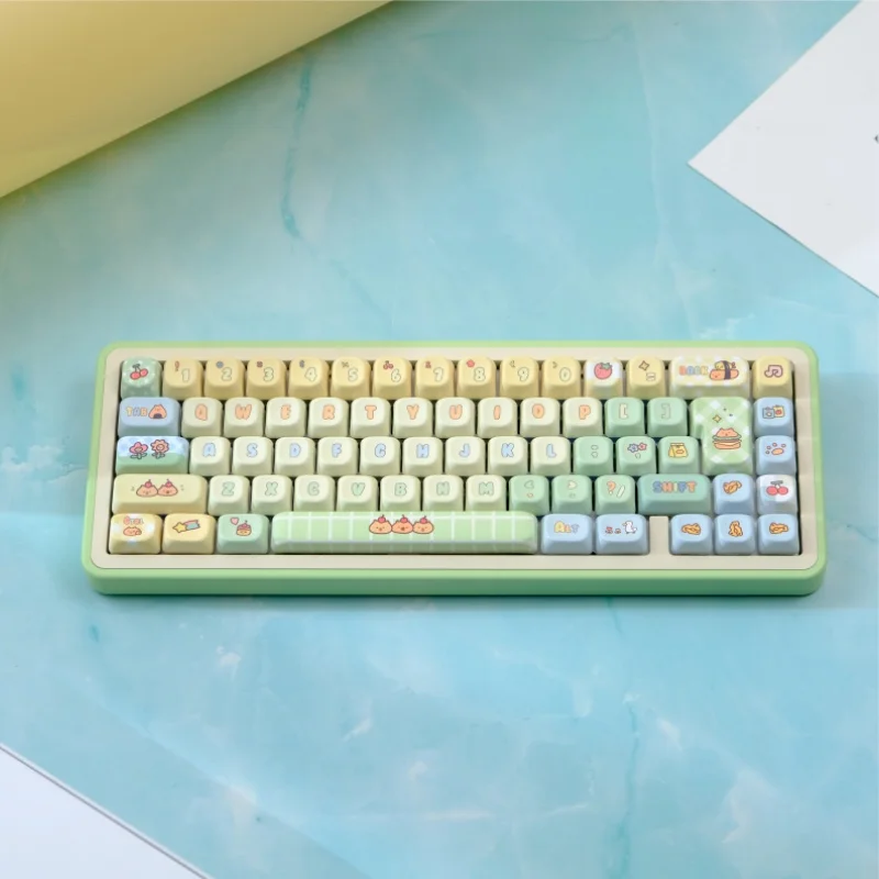 

Autumn Outing 150 Keys MOA Profile GMK PBT Keycaps for Mechanical Keyboard Dye Sublimation Gaming Keycap Custom