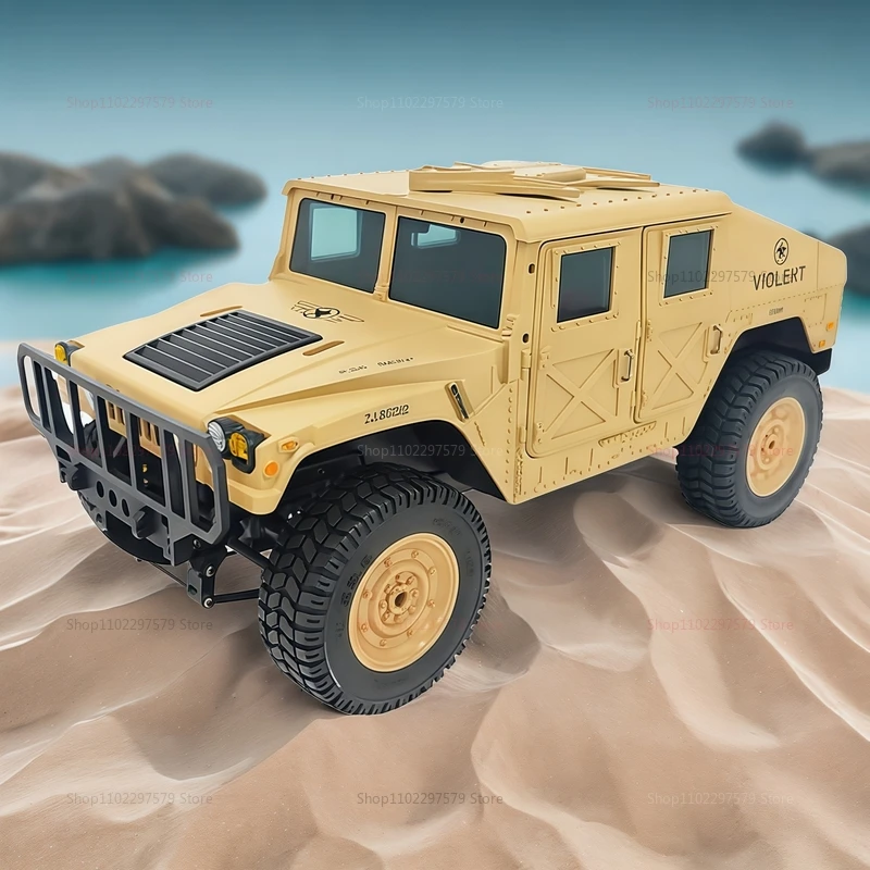 لعبة ساخنة C8835 سيارة التحكم عن بعد 1:16 2.4G 4WD على الطرق الوعرة شاحنة عسكرية تسلق اللعب RC مركبة التضاريس الصحراوية هدايا للأطفال والكبار