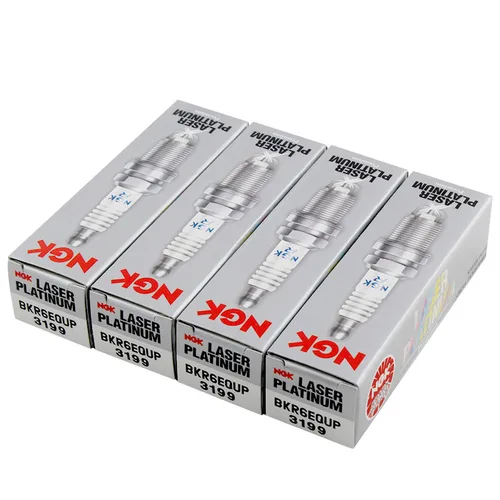 Imagen 2 del producto 3199 BKR6EQUP NGK bujía de platino para BMW E30 E36 E39 E46 E60 E53 E66 320i 525i 540i X3 X5 MINI Audi A6 VW Passat