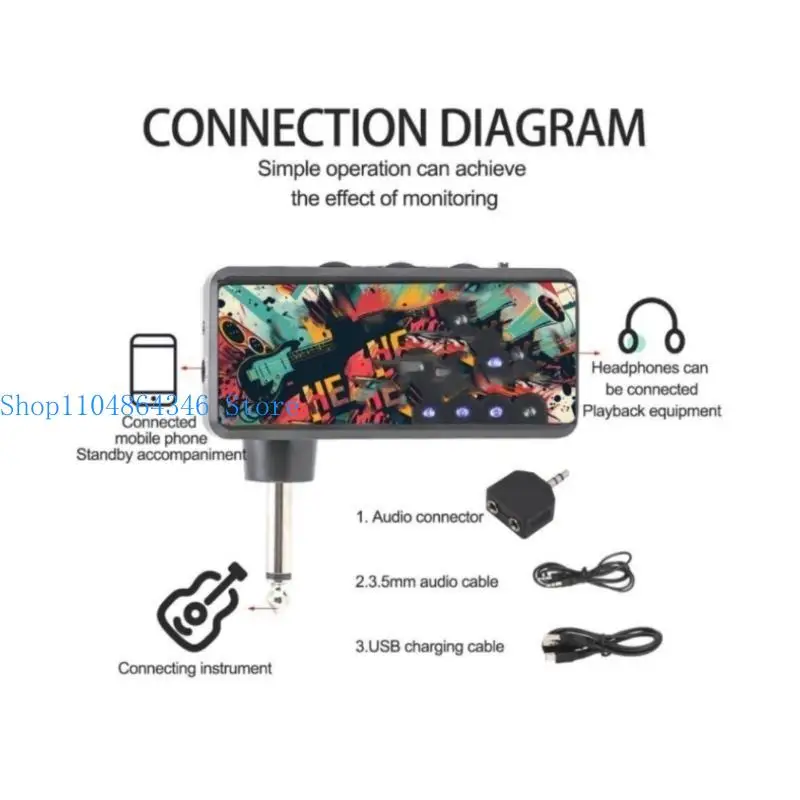 Amplificador fone ouvido 5asd