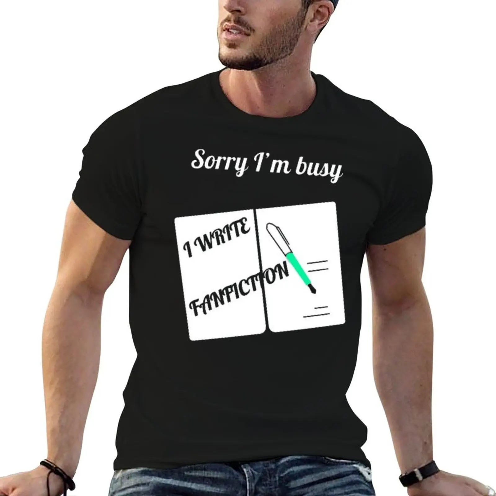 

men T-Shirt fanfiction. I oversize shirts Sorry man for t I'm anime busy write t shirts