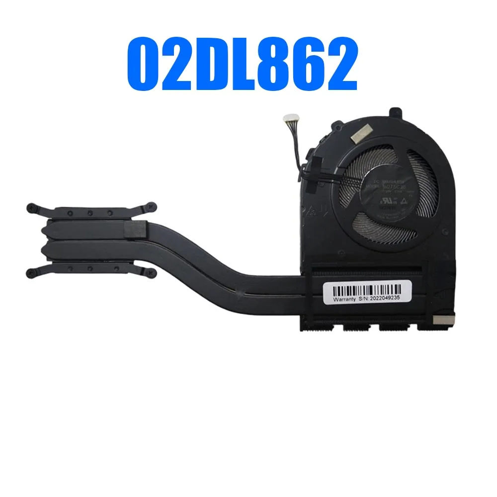 Disipador de calor y ventilador para portátil Lenovo ThinkPad E495 20NE / E595 20NF 02DL862, para gráficos integrados UMA, para fabricantes Delta