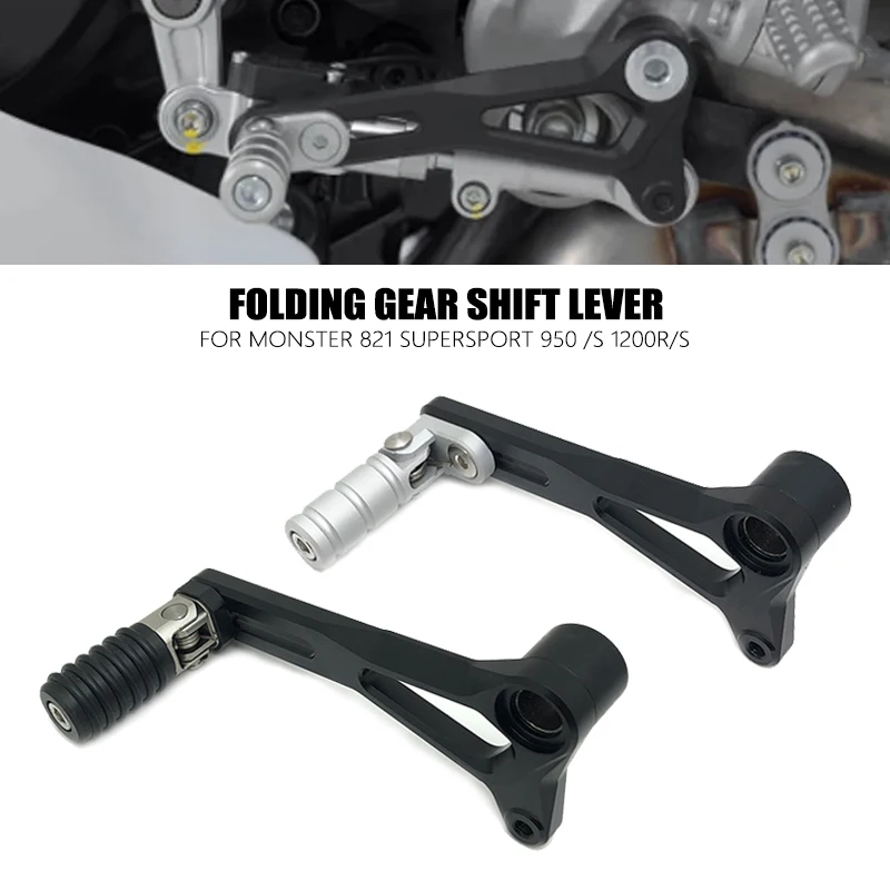 

Adjustable Folding Gear Shift Lever Shifter Pedal Lever For Ducati Monster 821 SuperSport 950 /S 1200R/S Motorcycle Accessories