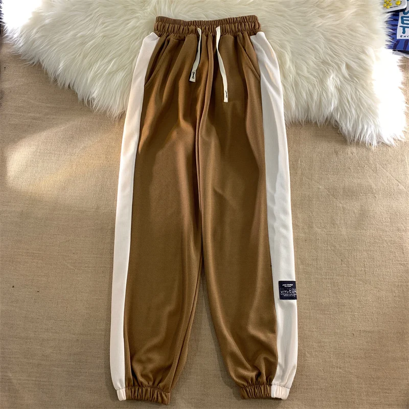 

2023 Autumn Korean Style Men Casual Wide-Leg Pants Streetwear Hip Hop Men Fashion Trousers Sweatpants Harajuku Pants Men A177