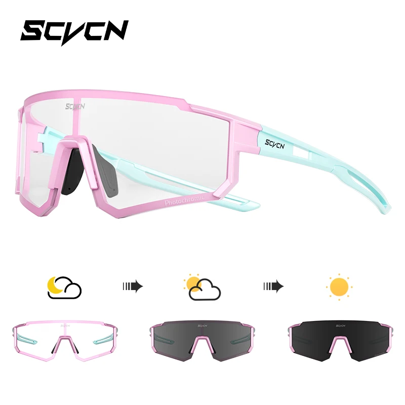 SCVCN Sport Sunglasses Pink 6