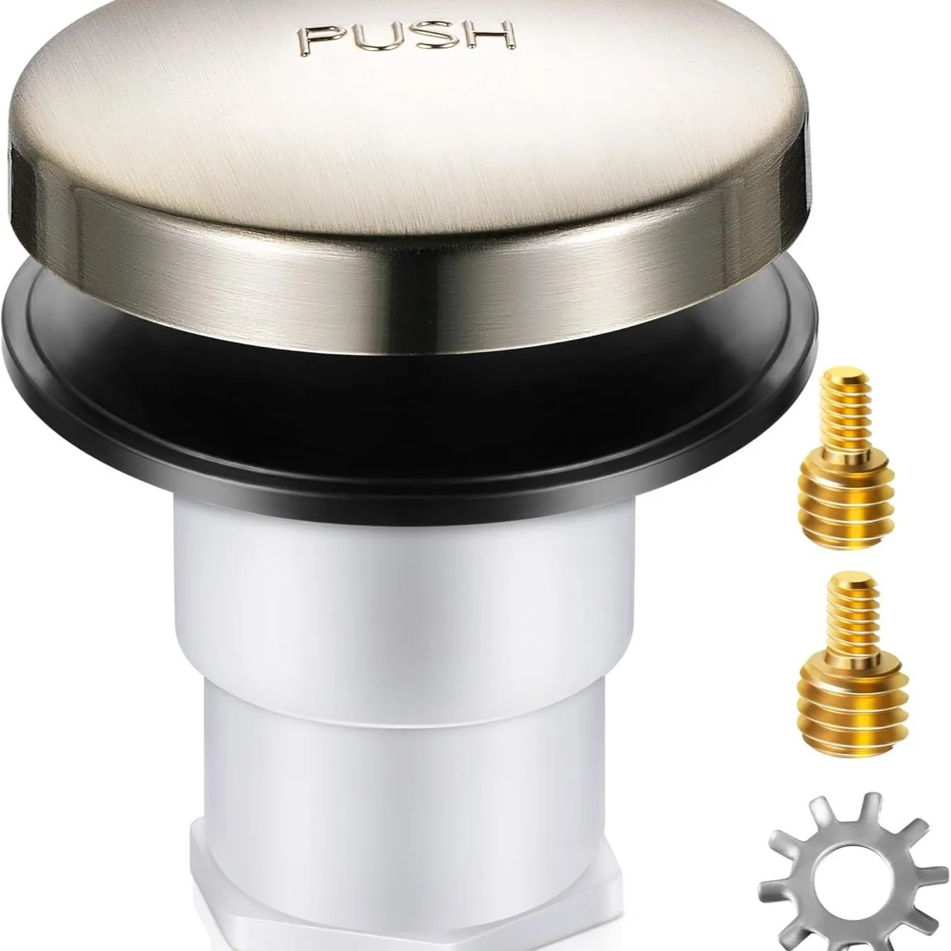 Bounce Bathtub DrainToe Touches Drain Plug