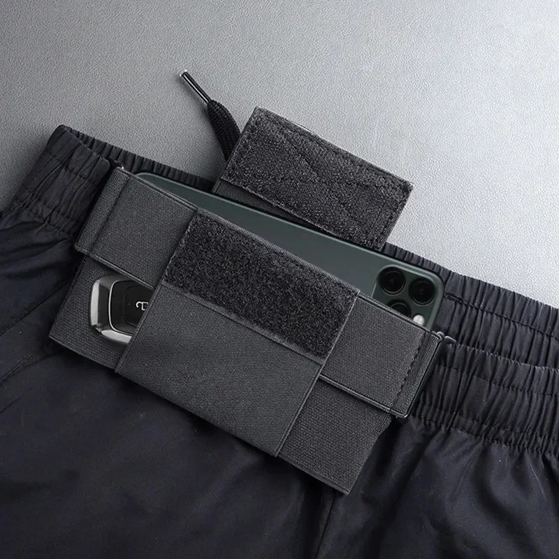 1pcs Slim Running Phone Belt Bag, Money Belt for Travel Hidden Portable Mini Fanny Pack Pocket Belt Bag