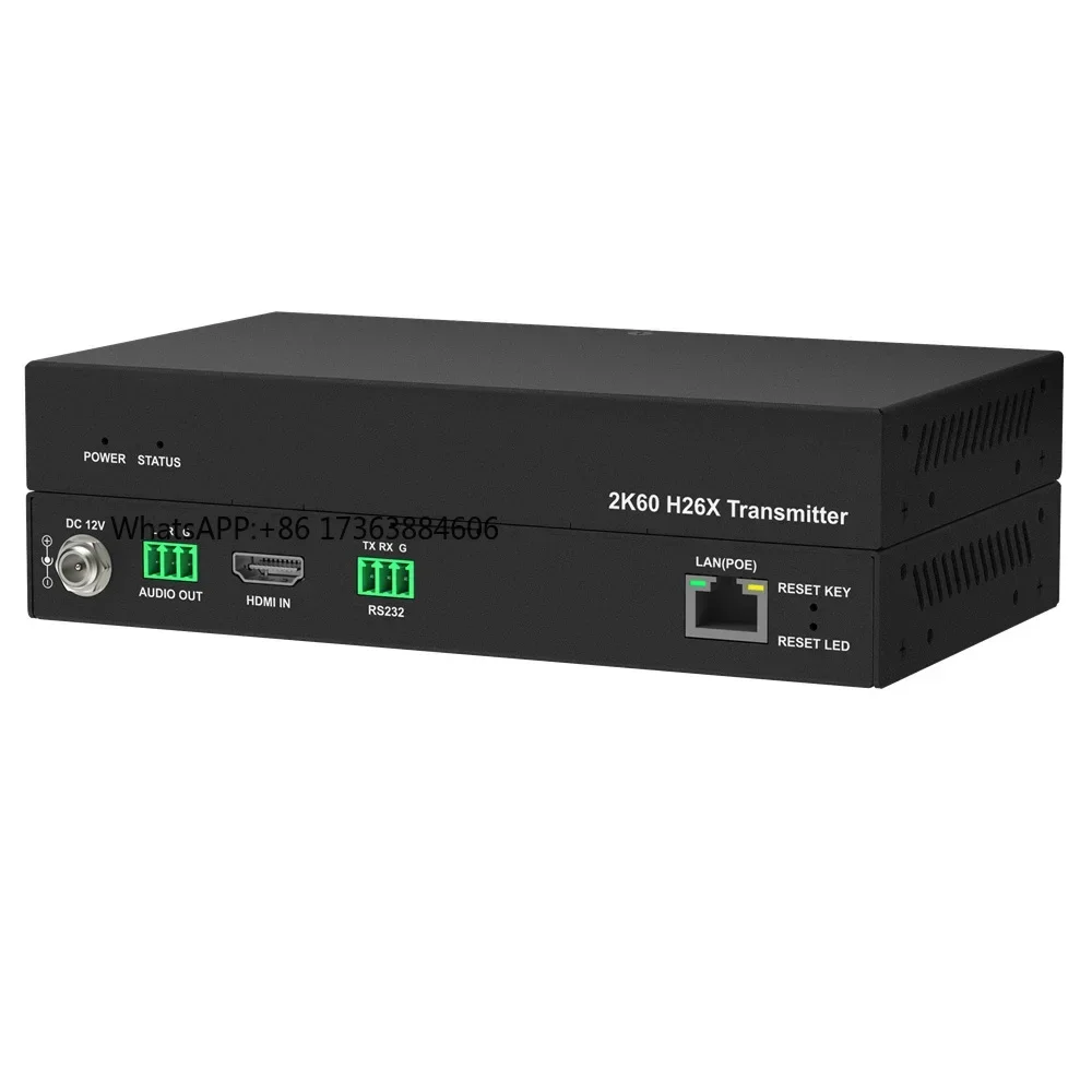High Quality Durable Streaming Video Decoder Audio Transmitter Receiver 1080p Hd Encoder