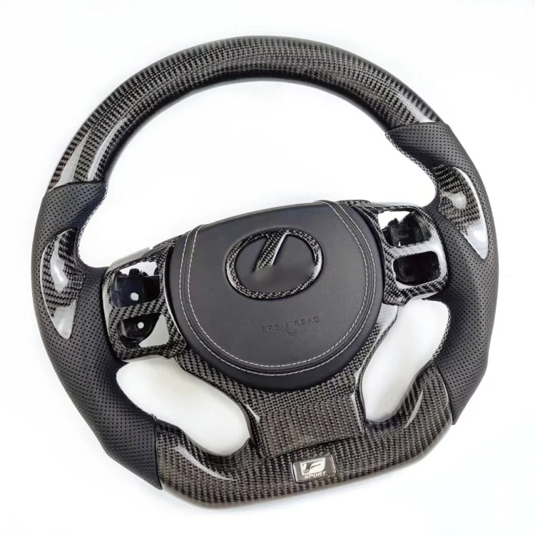 For Lexus customized carbon fiber steering wheel, suitable for Lexus NX GX IS RX GS ES steering wheel