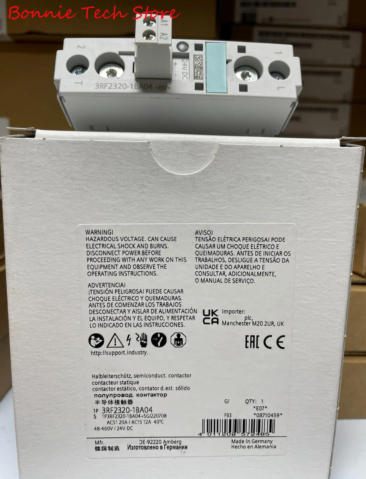 

3RF2320-1BA04 for Siemens Solid-state contactor