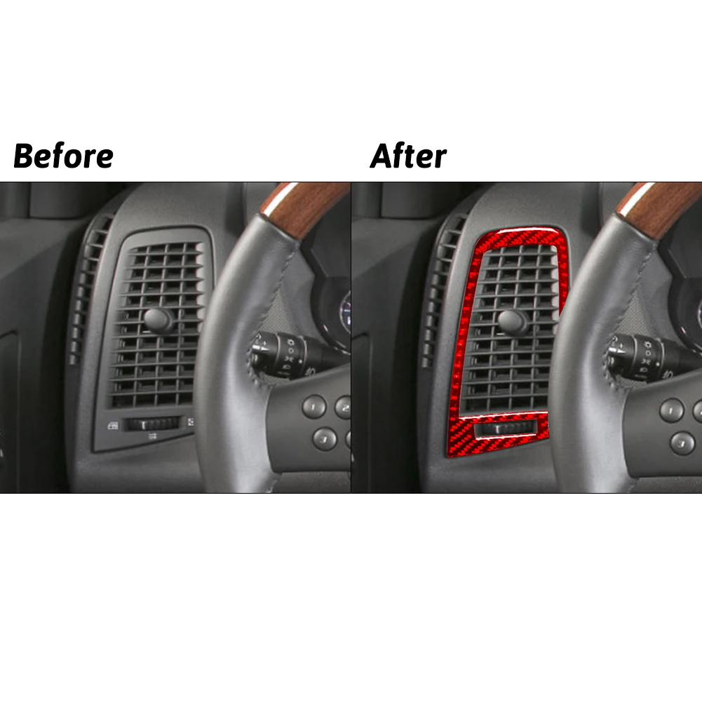 Carbon Fiber Car Stickers For Cadillac CTS 2003-2007 With Navigation System 4