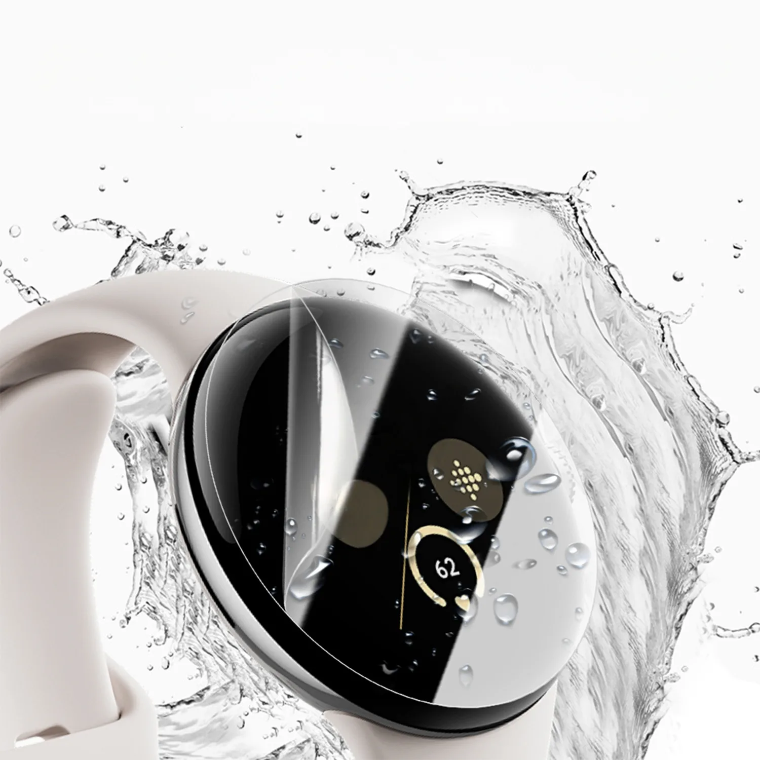 

Для Google Pixel Watch4, 45 мм Pixel Watch 4, 41 мм, мягкая гидрогелевая защитная пленка из ТПУ, HD Clear, защита от царапин, защита от отпечатков пальцев, пузырь