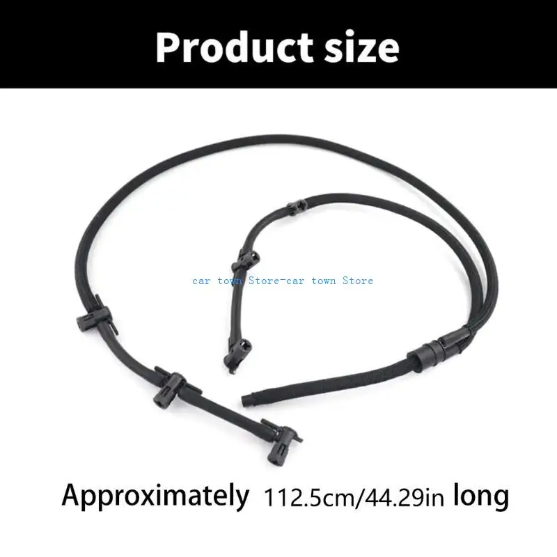 RXJE سيارة عودة خط تسرب خرطوم زيت استبدال تسرب أنابيب الوقود خط تسرب اكسسوارات السيارات سهلة التركيب