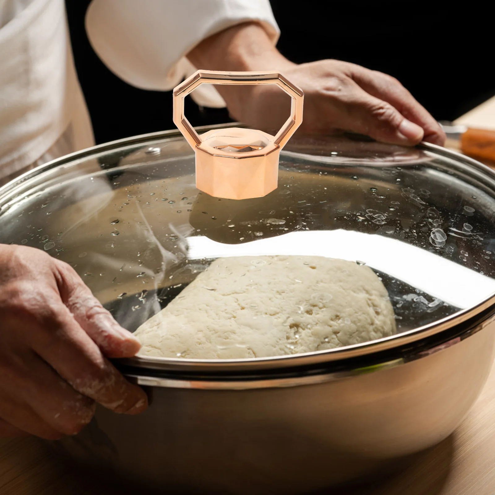 

Universal Pot Lid Knob Heat-Resisting Replaceable Handle For Wok Soup Pot Steaming Pan Sturdy Plastic Lid Accessory