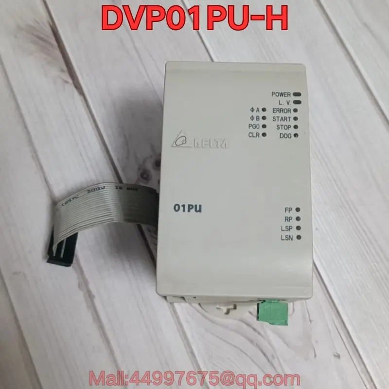 

Second-hand DVP01PU-H PLC module functional test is normal