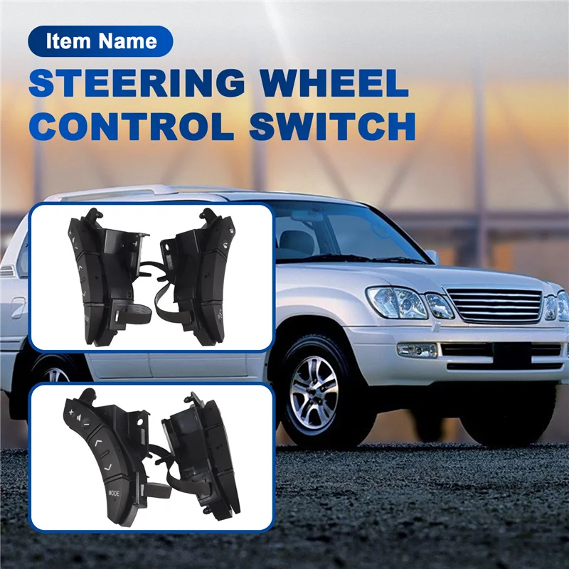 

Multifunction Steering Wheel Control Switch For Toyota Highlander Land Cruiser Prado 120 2004-09 Lexus GX470