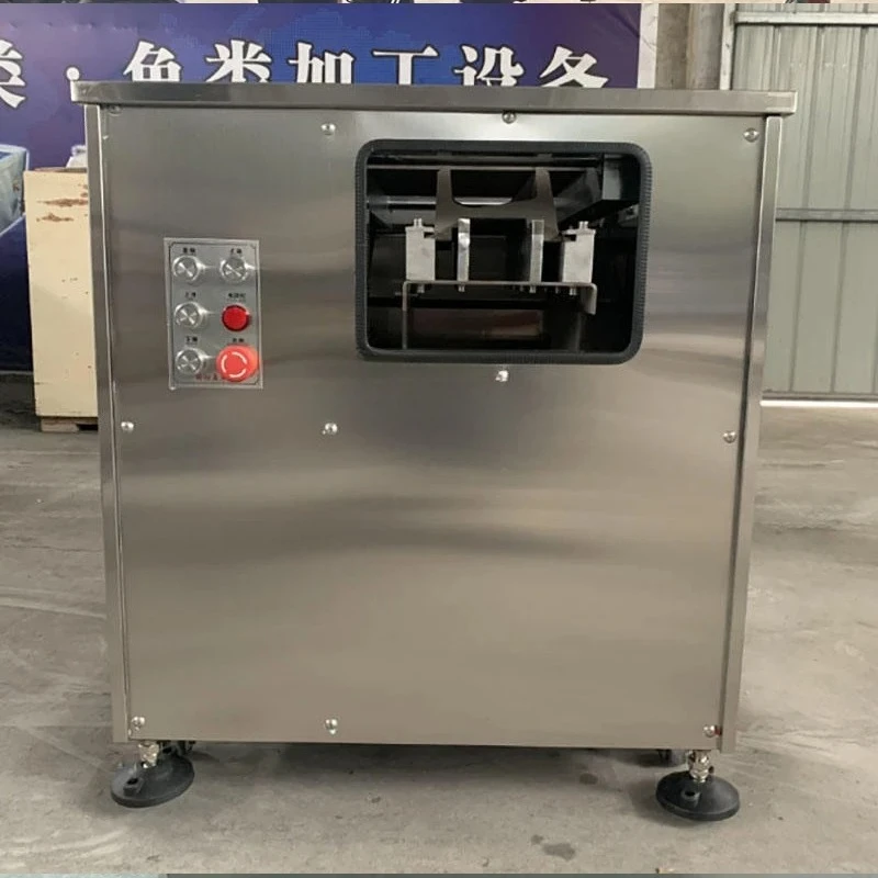 Heavy-Duty Double Slot Electric Salmon Tuna Fish Slicer Desktop Dragon Fish Cutting Machine for Kitchen
