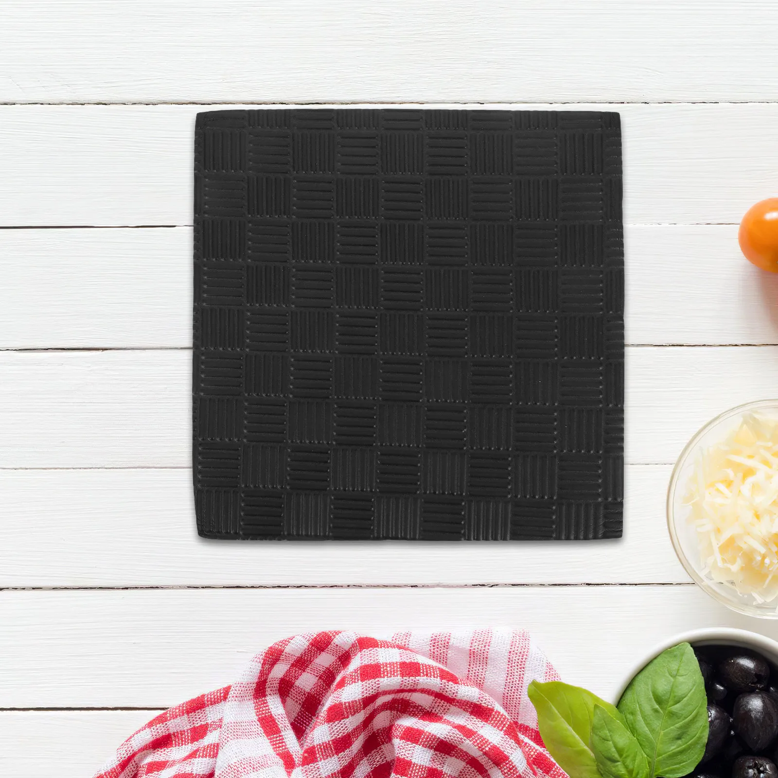 Blender Shock Absorbing Pad 9.82x9.82 Inch Square Non Slip Vibration Isolation Mat Sound Proof Cover for Nut Milk Maker Juice