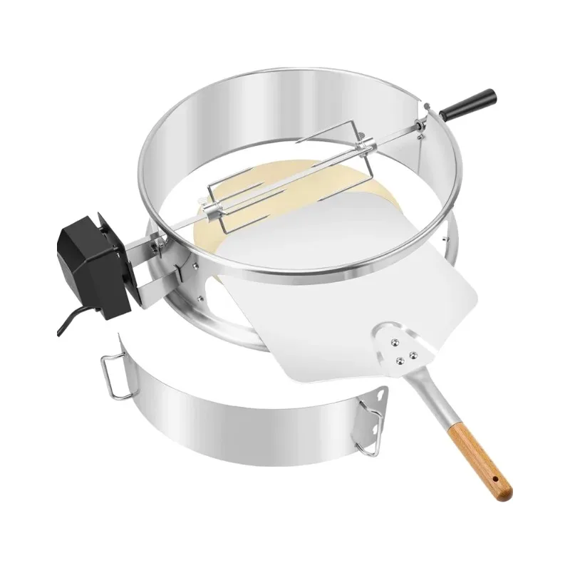 

F-BRK6055-SS1 22 inch multifunctional charcoal grill stainless steel multi-purpose barbecue and pizza grill kit