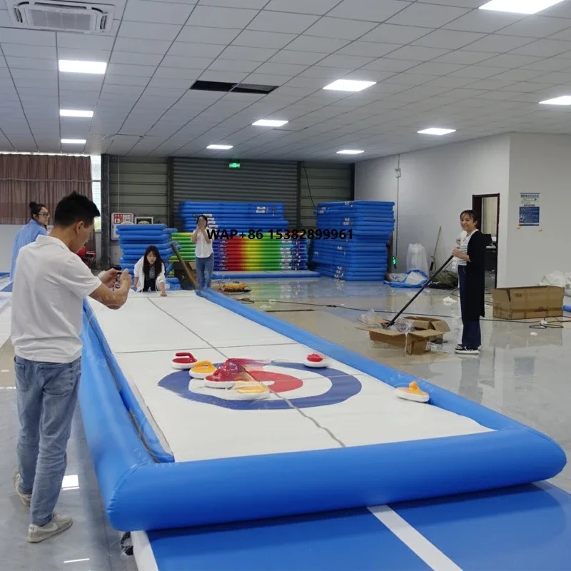 Durable Multi-Purpose Ice Curling Rink Kit Designed for Family Recreation and Training