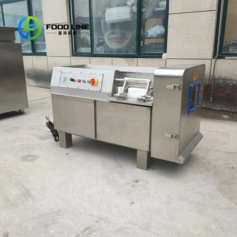Commercial High-Efficiency Stainless Steel 3D Dicing Machine FL Customized Meat Cutting Machine