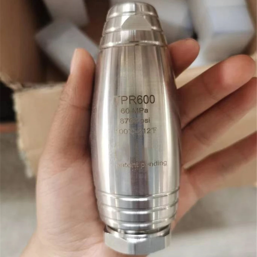 Ultra-high Pressure Car Washing Machine Cleaning Machine Nozzle 600bar Stainless Steel Rotating Nozzle Rotating Washing Nozzle