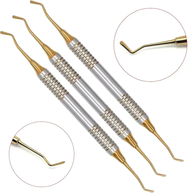

Dental Composite Resin Filling Spatulas Double-Head Stainless Steel Handle Restoration Dentist Instrument Tools