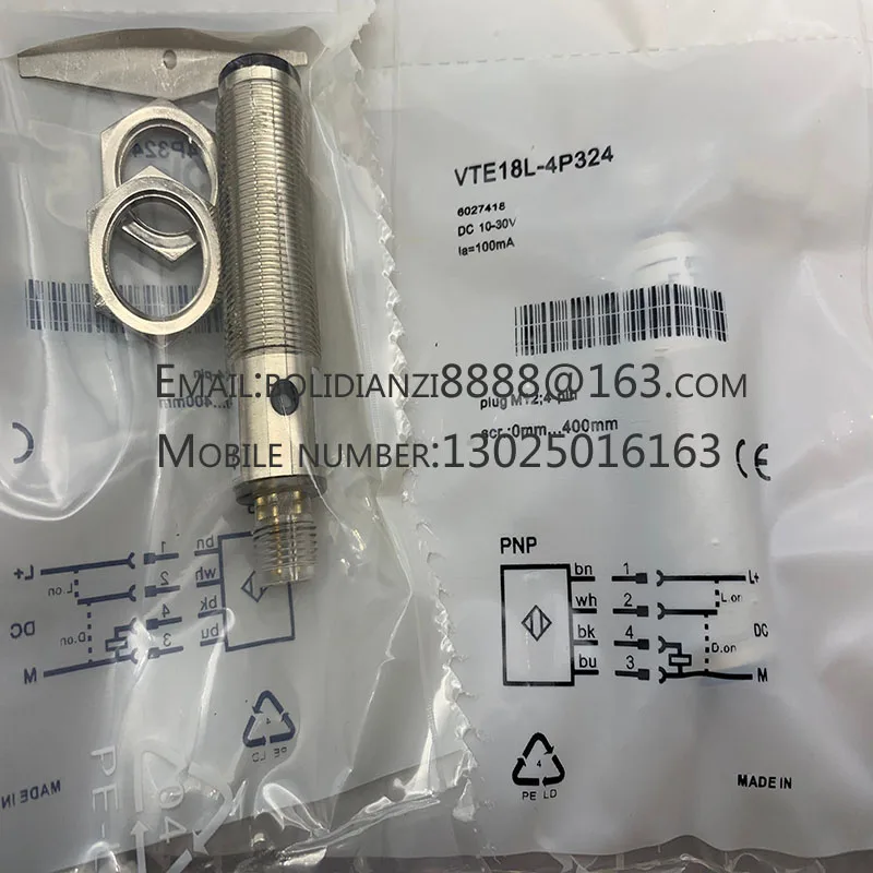 

The brand-new original sensor VTE18L-4N324 VTE18L-4P324 One year warranty in stock