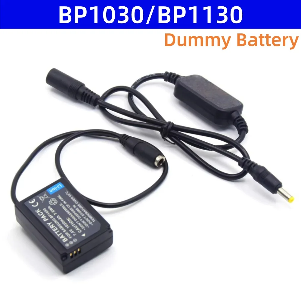 BP1030 BP1130 DC Coupler Dummy Battery+12V-24V Step-Down Power Cable For Samsung NX200 NX210 NX1000 NX300 NX2000 Digital Camera