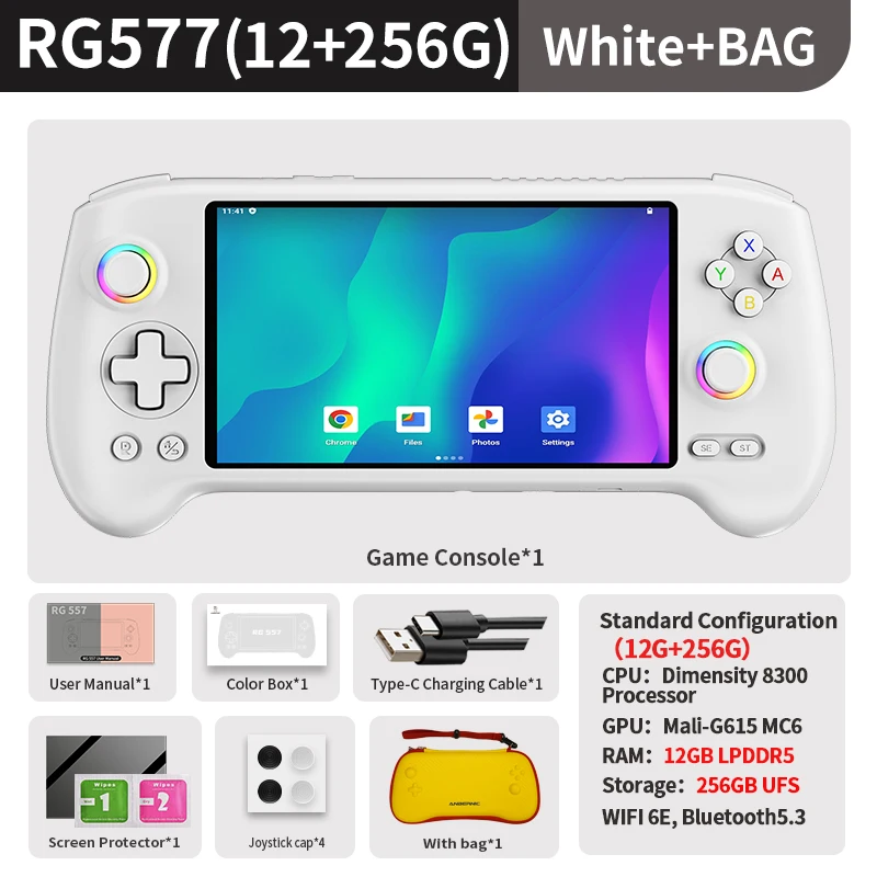 ANBERNIC RG557 Handheld Game Console 5.48