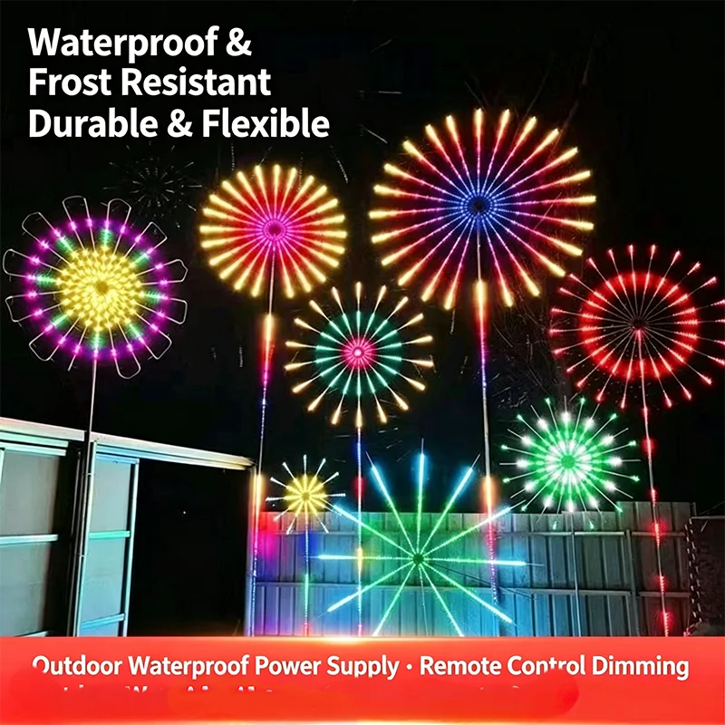 Outdoor Usb Power Strip - شريط إضاءة LED RGBIC يعمل بالطاقة